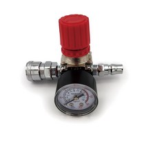 에어드라이버 공기 압축기용 1/4 "게이지가있는 180psi 12 Bar 압력 조절기 스위치 제어 밸브 1 개, 한개옵션0