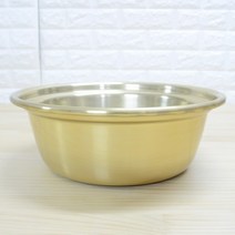 1300K 양은양푼 36cm 다라이 비빔밥 그릇 김장 대야 양푼이, (사이즈)36cm