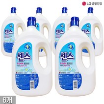 엘지생활건강 센스 주방세제 2Kg x 6개, 1세트