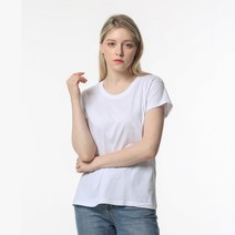 완티 남녀공용 30수 라운드 반팔 티셔츠