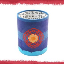 [한지공예] 누름꽃 원형필통 연필꽂이 만들기, 단일속성