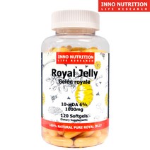 캐나다산 생 로얄제리 1000mg 120정(4개월) 프리미엄 이노뉴트리션 직구, 120정, 1개