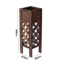 에어컨 실외기 커버 덮대 원목 가림막 가드 레일 꽃 야외 베란다 랙 발코니 인테리어 부식방지 스탠드 가드닝, A