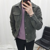 WOWayo 투포켓 스웨이드 트러커 자켓 3color