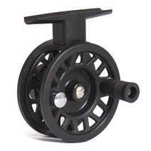 Retemporel 용 휴대 플라이 낚시 릴 직경 50Mm ABS 플라스틱 이전 얼음 바퀴 야외 장비 액세서리, 검은 색