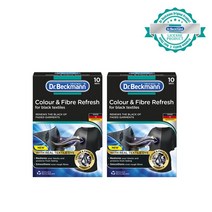 닥터베크만 블랙전용시트 10매, 2개, 블랙