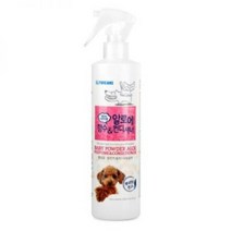 정품 국산 강아지 고양이 포비스 알로에 향수&컨디셔너 베이비파우더향 300ml, 1개