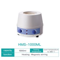 JOANLAB-공식 스토어 1000ml 디지털 전기 가열 맨틀 자기 교반기 실험실 장비 열 조절기 110v ~ 220v 포함, 11 HMS 1000ml_04 영국 플러그