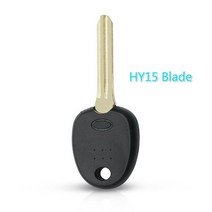 KEYYOU 현대 악센트 소나타 NF Elantra 쿠페 Getz H-1 Lavita TiburonTucson Verna 빈 자동차 키, 03 Model 3