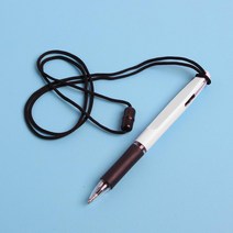 목에거는 목걸이형 2색 볼펜 10p세트 일상필수품 선물