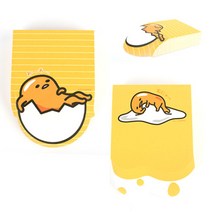 구데타마 둥근 메모지 총200매 일본직수입정품, 민무늬
