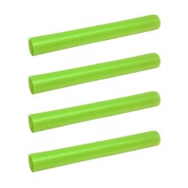 4pcs 냉장고 라이너 매트 세척 가능한 냉장고 패드 라이너 방수 오일 방지 냉동고 선반 캐비닛 서랍, 녹색, 4개