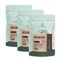 계피 생강 차 첨가물 없는 진한 맛 삼각 메쉬 점핑 티백, 50티백, 3팩