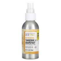 아우라카시아 아로마테라피 미스트 상큼한 귤 자몽 4 fl oz(118 ml)