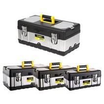 잠금 자물쇠걸이 공구함 스텐 튼튼한 공구 가방 박스, 14인치공구함T14B