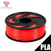 해외 창고 Twotrees 3D 프린터 필라멘트 PLA ABS PETG 1.75mm 필라멘트 1KG DIY 아트웍 프린팅 Bluer Ender 3 Pro, 02 PLA-1KG-red