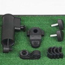 골프장 카트 골프 액세서리 트롤리 우산 조절 접이식 브래킷 지원 스탠드 골프 트롤리 카트 액세서리 우산 스탠드, 없음