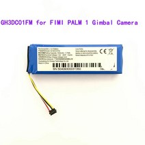 배터리 카메라용 밧데리 FIMI PALM 1 용 짐벌 카메라 GH3DC01FM 배터리 1050mAh 포켓