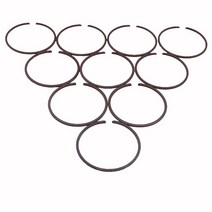 관리기 소형관리기 피스톤 링 10 개 1.5mm x 30.5mm 31mm 트리머 브러시 커터 전기 톱용, 36.5mm x 1.5mm