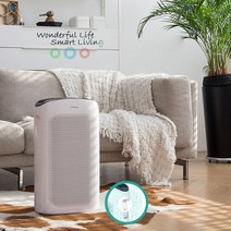 [로그인] 원더스리빙 저소음 공기청정기 퓨리킹 AC10 / 헤파필터 13등급 미세먼지 황사 가정용 거실 침실, 원더스 퓨리킹 AC10
