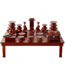 즐거운집 특급 남원 복 물푸레 제기 47p + 제례 서식 책자세트, 1세트, 제기 47종