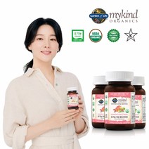 마이카인드 유기농 여성 멀티비타민 1498mg 30정 (1개월분), 3개