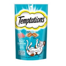 템테이션 고양이 간식 닭, 고소한 참치맛, 5개