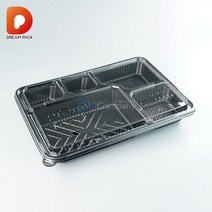 일회용 돈가스 용기 CN 005D 5칸 도시락 반찬포장, 10. CJ 5칸 돈가스용기(200개세트)