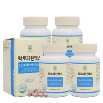 휴나인 100% 뉴질랜드산 락토페린 초유 단백질 60정, 4개