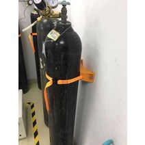 가스통 거치대 보관 안전 보호 질소 용기 LPG 보관대, 블루, 1개