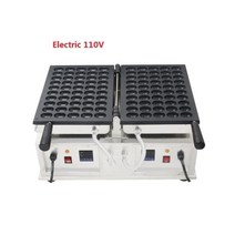 붙지 않는 버블 에그 와플 메이커 상업용 일본 베이비 카스텔라 기계 스폰지 케이크 라운드, Electric 110V