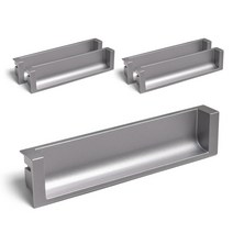 두일기업 세미 반매입형 가구손잡이 실버 5개