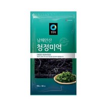 청정원 엄마손맛 맞벌이 우리가족 남해안산 청정 미역 150g(60인분) 국민국 아기국 산모 자취 집밥 간편식 오이냉국 무침 생일 산모 출산 미소장국, 1개