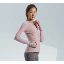 승마운동기구 코어운동 허리강화운동기구 승마기구 승마 의류 여성 승마 긴 소매 자켓 지퍼 슬림 맞는 말, 04 핑크 컬러_03 L