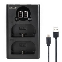 캐논 LP-E6N 호환 LCD 2구충전기 5D MARK 4 3 2 90D