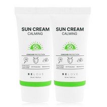 1+1 비러브 카밍 선크림 50ml SPF50+/PA++++, 없음, 선택완료