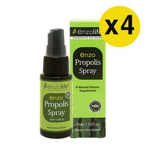 엔조라이프 뉴질랜드 프로폴리스 스프레이 30ml x4개, 4개