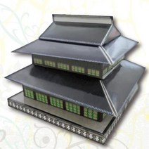 모형건물 전개도 접기 만들기 역사 한국사 미술 근정전 초등학교교구 유아동퍼즐 놀이