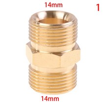 고압 세척기 호스 와셔 확장 커넥터 어댑터 구리 및 수나사 암 커플러 어댑터, n1, 01 N1