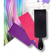 헤어샵 전체브릿지 발레아쥬 옴브레 하이라이트 염색판 컬러보드 위빙판, 라지[퍼플]개