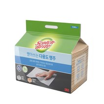코스트코 빨아쓰는행주 청소포 50매+50매 x1개 다용도 행주 스카치브라이트