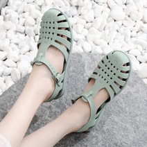 스트랩 글레디에이터샌들 젤리슈즈 아쿠아슈즈 샌달 LK-CR02