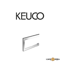 KEUCO Edition 욕실 두루마리 크롬 휴지걸이