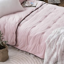 보들한 마이크로모달 누비이불 핑크 SS
