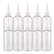 27리빙 다양한 소분 뾰족캡 공병, 투명 공병 50ml 10개