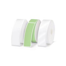 D30 전용 라벨지 라벨 스티커 용지, 투명 14x30mm   210매