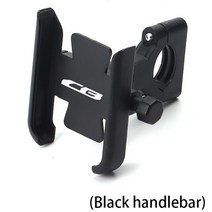 자전거 오토바이 핸드폰거치대 BMW 오토바이 핸들 바 휴대 전화 홀더 GPS 스탠드 브래킷 C400X C400GT X GT, 03 Black handlebar