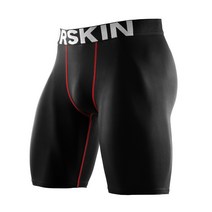DRSKIN 라인 컴프레션 쇼츠 블랙/레드