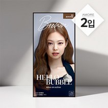 미쟝센 헬로버블/헬로크림/블리치/쉽고빠른/새치염모/샤이닝에센스 염모제 31종, 05 올뉴 헬로버블 6N 초코브라운
