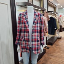 기비/키이스 린넨체크자켓 B1MK355